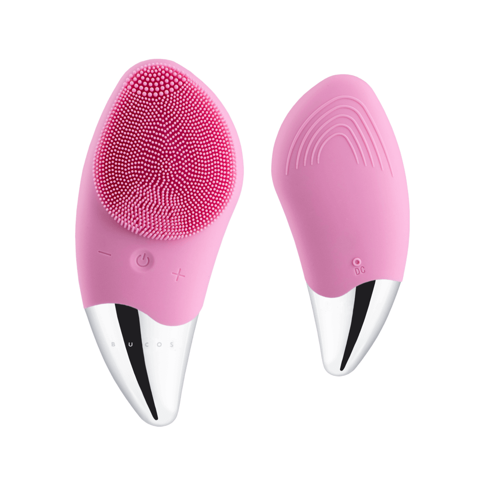 Очищуюча щітка BUCOS Sonic Facial Brush S1 PASTEL PINK Пастельно-рожевий